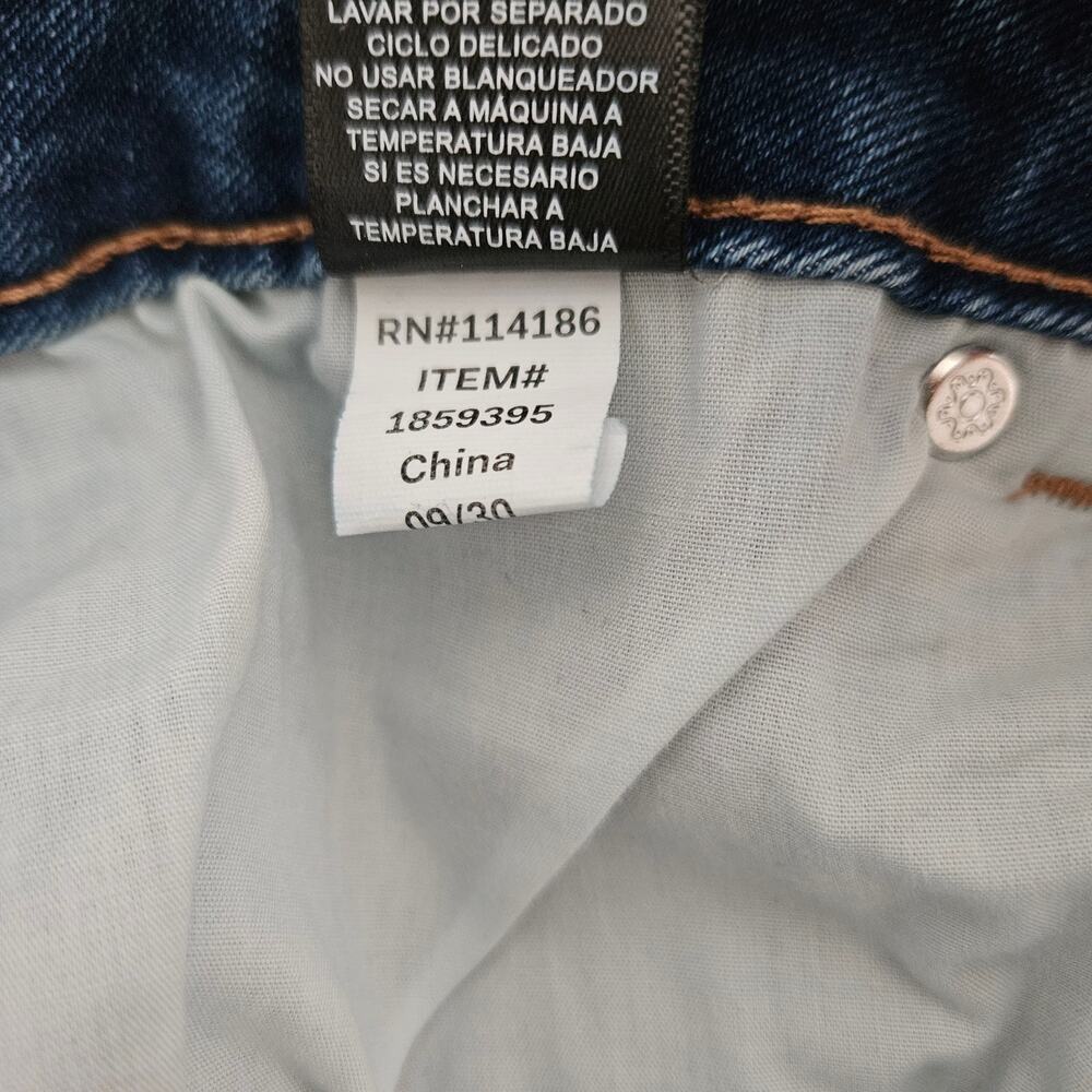 Frye High Rise Amari Medium Wash Roll Cuff Jeans 1859395 size 12/31 EUC - Picture 8 of 10